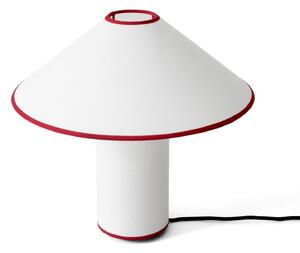 Lampa Stołowa &Tradition, Colette, biały, salon, tkanina | tekstylia, design