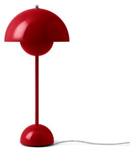 Lampa Stołowa &Tradition, Flowerpot VP3, czerwony, salon, metal, design