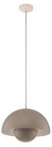 Lampa Wisząca &Tradition, Flowerpot VP7, ściemnialny, szary, salon, metal, design