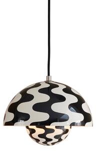 Lampa Wisząca &Tradition, Flowerpot VP1, ściemnialny, czarny, salon, metal, design