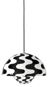 Lampa Wisząca &Tradition, Flowerpot VP7, ściemnialny, czarny, salon, metal, design