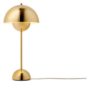 Lampa Stołowa &Tradition, Flowerpot VP3, złoty | mosiężny, salon, metal, design