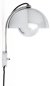 Lampa Ścienna &Tradition, Flowerpot VP8, metaliczny, salon, metal, design