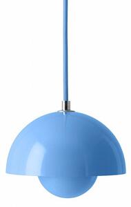 Lampa Wisząca &Tradition, Flowerpot VP10, ściemnialny, niebieski, salon, metal, design