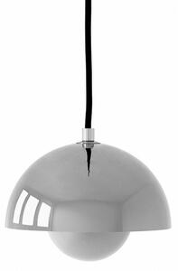 Lampa Wisząca &Tradition, Flowerpot VP10, ściemnialny, metaliczny, salon, metal, design