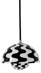 Lampa Wisząca &Tradition, Flowerpot VP10, ściemnialny, czarny, salon, metal, design