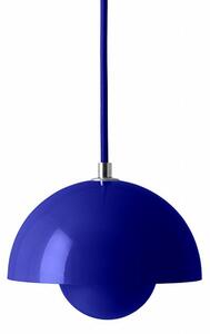 Lampa Wisząca &Tradition, Flowerpot VP10, ściemnialny, niebieski, salon, metal, design
