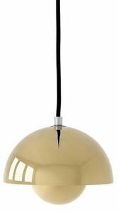 Lampa Wisząca &Tradition, Flowerpot VP10, ściemnialny, złoty | mosiężny, salon, metal, design