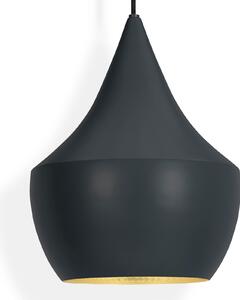 Lampa Wisząca Tom Dixon, Beat, ściemnialny, czarny, salon, mosiądz, design