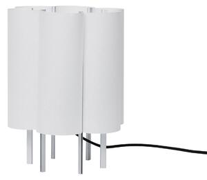 Lampa Stołowa ferm LIVING, Boe, biały, sypialnia, papier | karton, nowoczesny