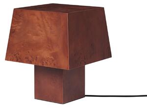 Lampa Stołowa ferm LIVING, Burl, drewniany, salon, drewno, nowoczesny