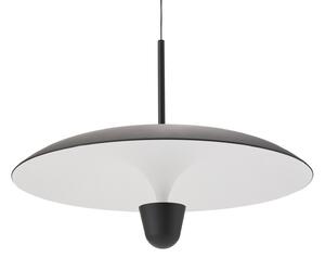Lampa Wisząca New Works, Kantarell, ściemnialny, czarny, jadalnia, metal, design