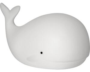 Biała lampka nocna LED dla dzieci Whale – Star Trading