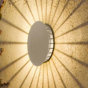 Zewnętrzna Lampa Vibia, Meridiano, beżowy, metal, nowoczesny