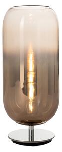Lampa Stołowa Artemide, Gople, antyczny mosiądz, salon, szkło, design