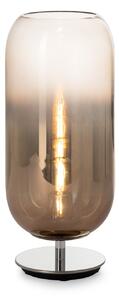 Lampa Stołowa Artemide, Gople Mini, antyczny mosiądz, salon, szkło, design