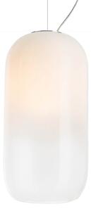 Lampa Wisząca Artemide, Gople, ściemnialny, biały, salon, szkło, design