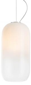 Lampa Wisząca Artemide, Gople Mini, ściemnialny, biały, salon, szkło, design
