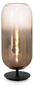Lampa Stołowa Artemide, Gople Mini, brąz rdzawy, salon, szkło, design