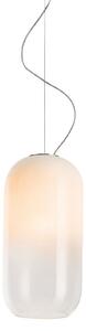 Lampa Wisząca Artemide, Gople, ściemnialny, biały, salon, szkło, design