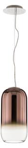 Lampa Wisząca Artemide, Gople, ściemnialny, brąz rdzawy, salon, szkło, design