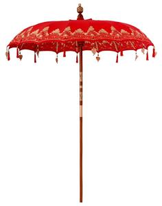 Baliński Parasol Czerwony 185 x 185 x 260 cm