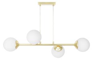 NOWOCZESNA LAMPA WISZĄCA KLASYCZNE ZŁOTO FINO W4