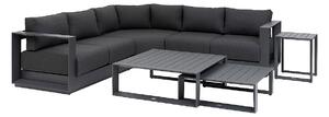 Narożnik aluminiowy dla 5 osób MADRID NEW (antracyt)