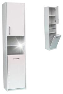 Szafka łazienkowa stojąca 30 cm z koszem | ArtD Home