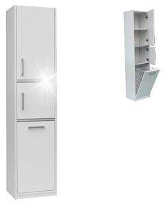 Szafka łazienkowa stojąca 30 cm z koszem | ArtD Home