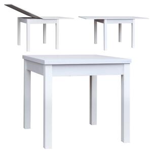 Stół 80x80/160 cm kwadratowy rozkładany, blat 3,6 cm / 1,8 cm, nogi Drewniane „ Kwadratowe ” I ArtDHome
