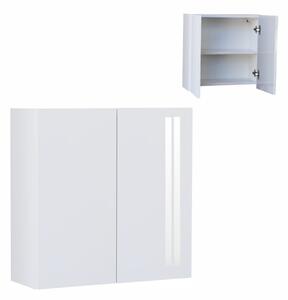 Szafka łazienkowa wisząca 50 cm, wysoki połysk | ArtD Home