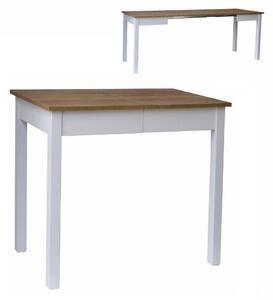 Stół 60x80/166 cm prostokątny rozkładany, blat 1,8 cm, nogi Drewniane „ Kwadratowe ” I ArtDHome