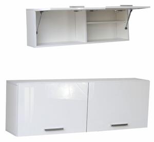 Szafka wisząca 120 cm, wysoki połysk I ArtDHome