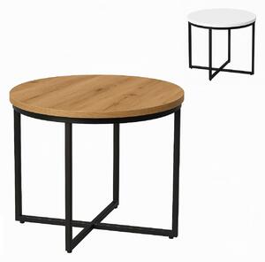 Stolik 71 cm okrągły, okolicznościowy, noga Metal I ArtDHome