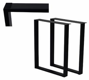 Nogi metalowe „ U ” 50 cm do Ławy, Stołu, Stolika LOFT INDUSTRIAL I ArtDHome