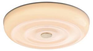 Lampa Sufitowa Halo Design, WAVE, ściemnialny, biały, salon, szkło, design