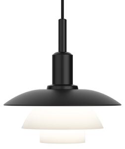 Lampa Wisząca Louis Poulsen, PH 3/3, ściemnialny, czarny, salon, metal, design