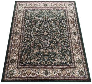 Zielony stylowy dywan w stylu rustykalnym S1-H95
