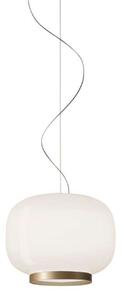 Lampa Wisząca Foscarini, biały, jadalnia, szkło