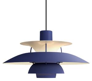 Lampa Wisząca Louis Poulsen, niebieski, salon, metal