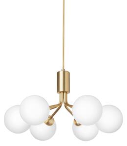 Lampa Wisząca Nuura Aps, Apiales, ściemnialny, złoty | mosiężny, salon, szkło, skandynawski