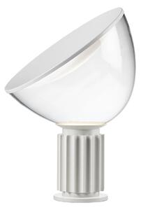 Lampa Stołowa FLOS, Taccia small, ściemnialny, biały, salon, metal, design