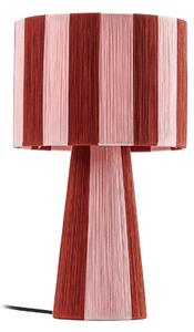 Lampa Stołowa Lindby, Suly, czerwony, salon, tkanina | tekstylia, młodzieżowy