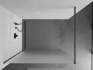 Mexen Kioto ścianka prysznicowa Walk-in 70 x 200 cm, szron 8 mm, gun gray szczotkowany - 800-070-101-66-30