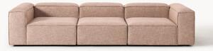 Sofa modułowa z mieszanki lnu Lennon (4-osobowa)