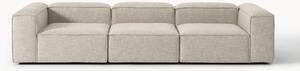 Sofa modułowa z mieszanki lnu Lennon (4-osobowa)