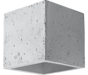 Ręcznie wykonany kinkiet z betonu Geo