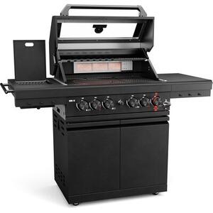 Grill ogrodowy gazowy KOLER Krone S2 Black 21.6 kW 74 x 46 cm