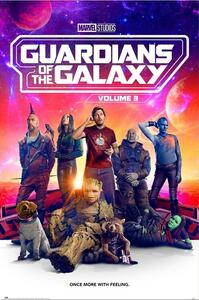 Plakat, Obraz Marvel Guardians of the Galaxy 3 - One More With Feeling, (61 x 91.5 cm)